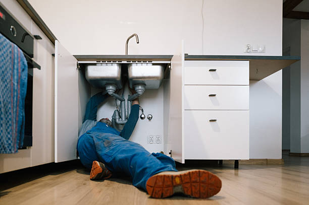 Professional Drain Cleaning technician working in Terrace Park, OH